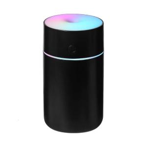 Portable Humidifier Rechargeable Desk Air Humidifier with Colorful LED Light and Timer Function for Bedroom Office