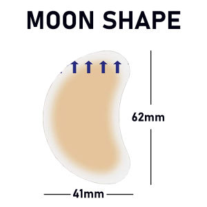 Blister Bandages 4Pcs/Set Waterproof Foot Blister Protection Bandaids Comfortable Gel Guard Blister Pads Stickers Ultra-Light and Thin Blister Treatment Patch Soft Blister Cushions for Feet Toes Forefoot Heel Protect Skin from Rubbing Shoes