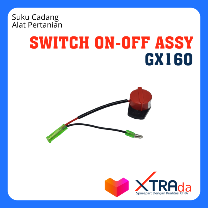 Switch on off GX160 tombol on off mesin penggerapk tipe gx160 ...