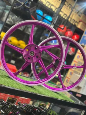 [READY STOCK] AJI RACING WHEELS STRIKE Y15ZR / Y125Z | SPORT RIM | LIGHTWEIGHT PERFORMANCE
