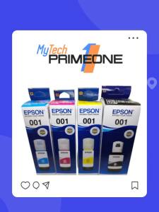 ORIGINAL EPSON 001 INK - L4150 L4160 L6160 L6170 L6190 Black Y100 Y200 00 Y400(NO )