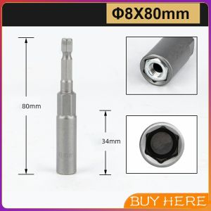 BUY HERE ลูกบล็อกหัวแม่เหล็ก บล็อกยิงหลังคา ใช้กับสว่าน 8/10/12/14 Drill sleeve