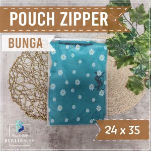 (25 PCS) Ziplock Karakter Travel Pouch Serbaguna 25x35 Polos Simpel Zipper Motif Packaging Storage Bag Tas Penyimpanan Pakaian Zip Lock Plastik anti Air Murah Import