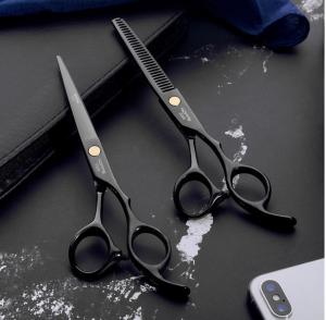 Hair Cutting Scissors Set Professional Haircut Scissors Kit with Cutting Scissors Thinning Scissors Comb Cape Clip