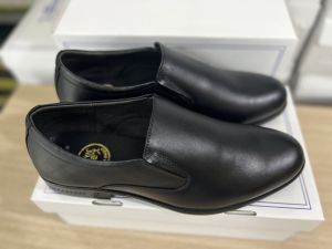 Giày Lười Da Thật Công Sở Màu Đen Đẹp Bảo Hành 12 Tháng
