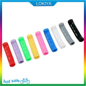 LOKIYA ที่จับซิลิโคนเบรคจักรยาน MTB 1คู่สำหรับจักรยาน