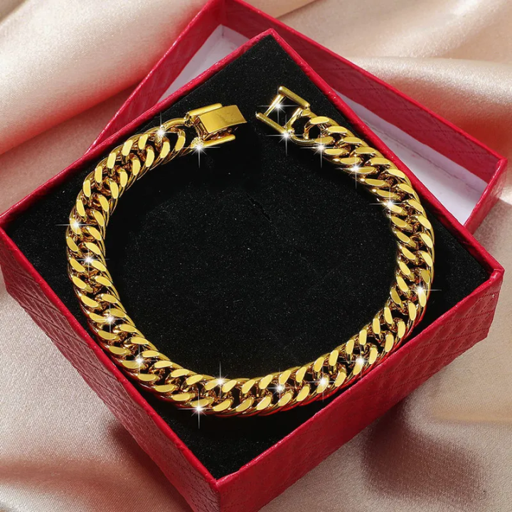 18K 750 Saudi Dubai Real Gold Snake Chain Bracelet 8” Long 10mm 7.9g  Women's | eBay