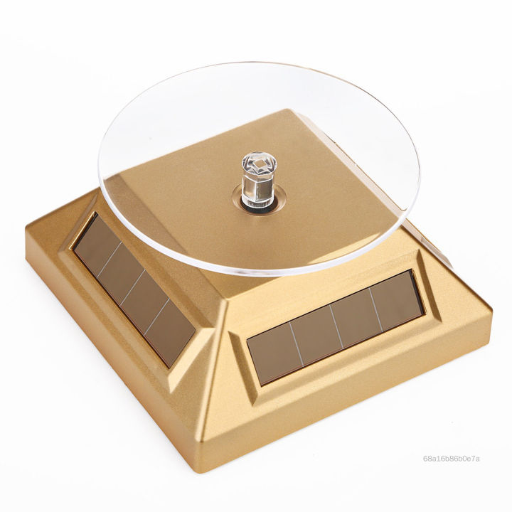 Solar Display Turntable 360 องศาการแสดงผลยืนแพลตฟอร์มการหมุนเวียน ...