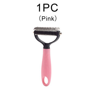 Pet Knot Brush Detangling Rake Comb for Dogs Cats Shedding Remover Grooming Tool Reduces shedding by up to 97.9%