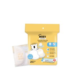 Moby แผ่นซับน้ำนม 20 ชิ้น