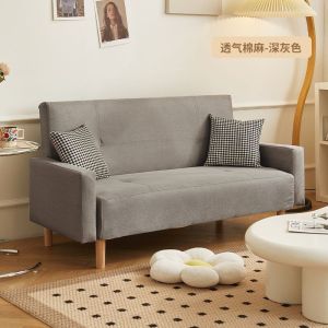 [SG Sellers] Sofa Bed Sofa Folding Living Room Small Apartment Multifunctional Fabric