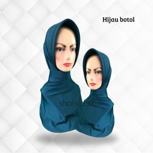Jilbab dinas psh persit premium hijab instan ikat tali beakang pet tegak anti tembem