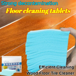 【Effortless Cleaning】Multifunctional Floor Cleaner Wood floor tile cleaner Multifunctional Floor Cleaner Quick-Dissolve Sheets for All Surface Types