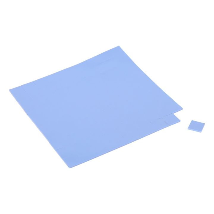 Plaque Thermique Silicone 100x100x0,5 Mm - Pour Refroidissement GPU/CPU - Conduction Thermique, Malléable - 1 Feuille Ou Grilles 10x10