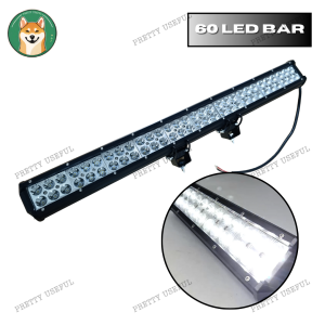UNIVERSAL 70CM 60 LED BAR LIGHT FOR CAR TRUCK BUS SUV ATV AUTOMOTIVE LIGHTINGS [PRETTY USEFUL]