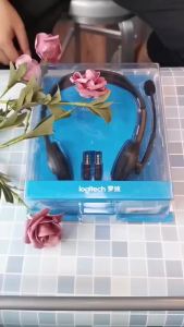 Wired  Plug Computer Headset Noise Cancelling Headphone With Mic (3.5mm)