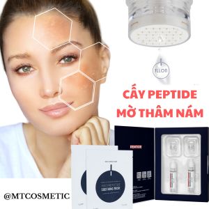 Combo cấy căng bóng Peptide cho da nám lão hóa - SKINJECTION PRO PENTIDE - 2 ống cấy + 2 nạ iLLON sử dụng 1-2 tuần/lần