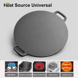 แพนเค้กแพนแพนเค้กไม่ติดแพนเค้กแพนพร้อมด้ามจับเหล็กหล่อกระทะแพนเค้กสำหรับปิกนิกบาร์บีคิว[Winnereco World]