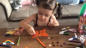 FUNZBO Arts and Crafts Supplies for Kids - Craft Kit with Glitter Glue Stick Cleaners Pom Poms Craft Tools DIY School Supplies Kit Girls Toys Christmas Birathday Gifts for Girls Boys Age 4+