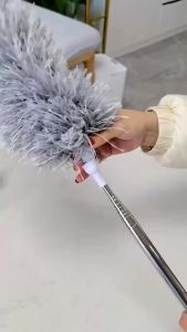 [BEC] Kemoceng Microfiber 280cm Tarik Tekuk Panjang Alat Pembersih Langit-Langit Rumah