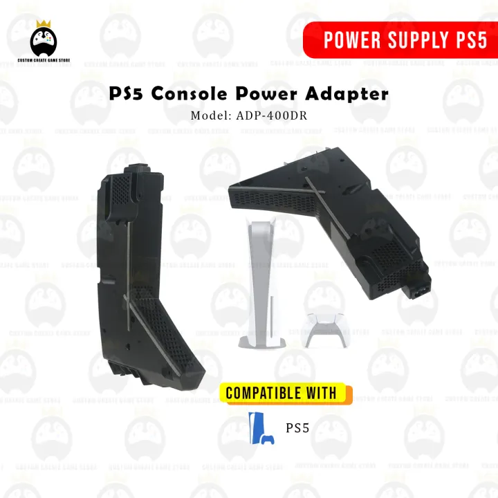Power Supply Unit for PS5 Console, Multifunction AC Adapter for PS5, adp-400dr