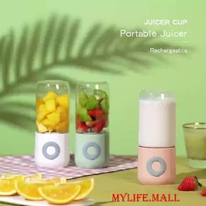 in stock-hot saleHyundai 450ml Electric Juicer Cup Portable Smoothie BlenderMixer Squeezer Juice USB Charging Vitamer Fruit Juicer
