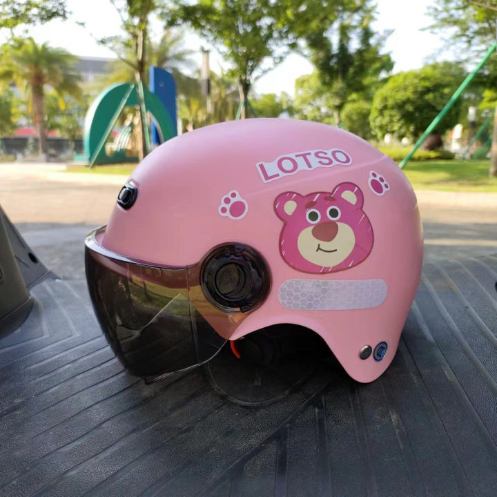 BC 1-8 Years Children Motorcycle Helmet Half Full Face with
