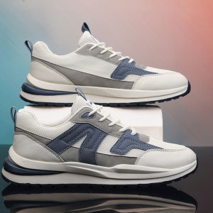 IELGY sports shoes mens trendy fashion casual sports mesh shoes breathable thin section Forrest Gump shoes