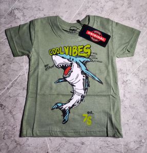 T-Shirt Kaos Anak Distro Bahan katun 30s plastisol