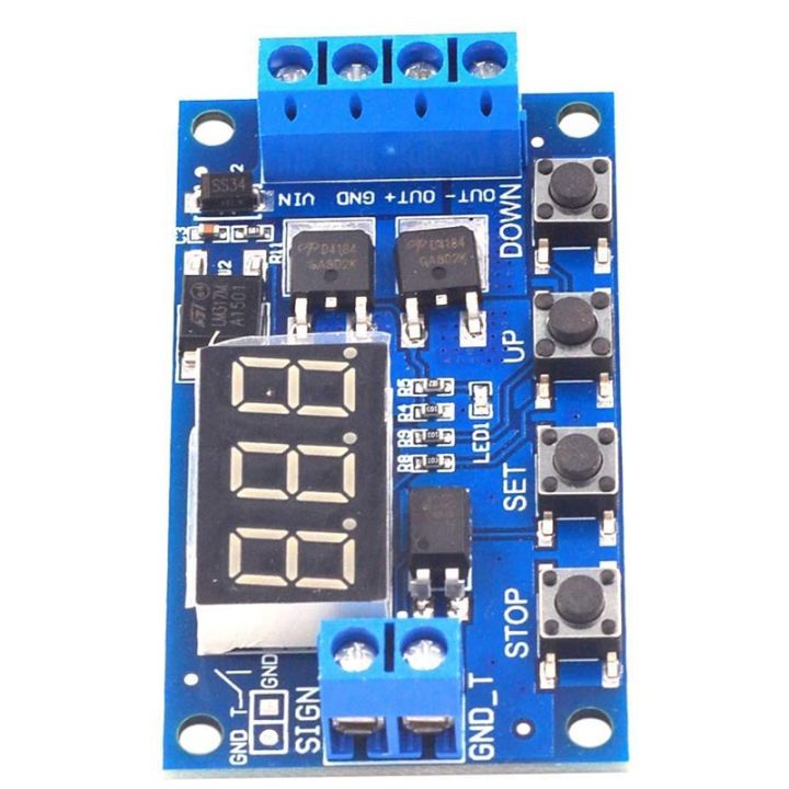 [ Store] ExclusiveDC 12V 24V LED Light Digital Time Delay Timing Delay ...