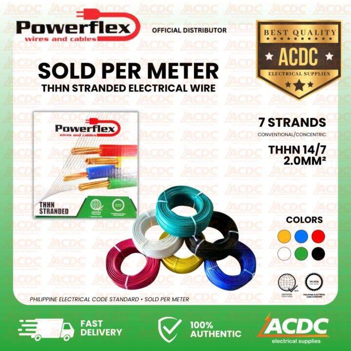 Per Meter Powerflex Thhn Mm Stranded Cable Wire Stranded