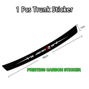 Stiker agya gr stiker pengaman mobil Toyota Agya sticker carbon fiber sill plate mobil toyota agya gr gazoo racing