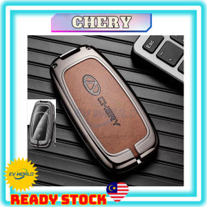 【C147 READY STOCK】New Chery Omoda 5 Tiggo 8 Pro Zinc Alloy Key Chain Cover Leather Key Chain Cover Remote Protective Case
