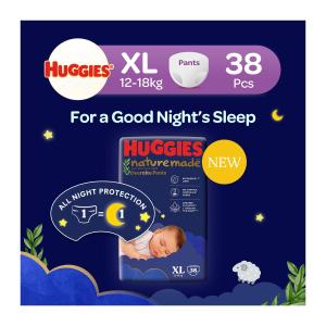 Huggies Naturemade Overnite XL Pants 38s