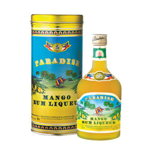 Paradise Mango Rum Liqueur with Tin Can 750ml.