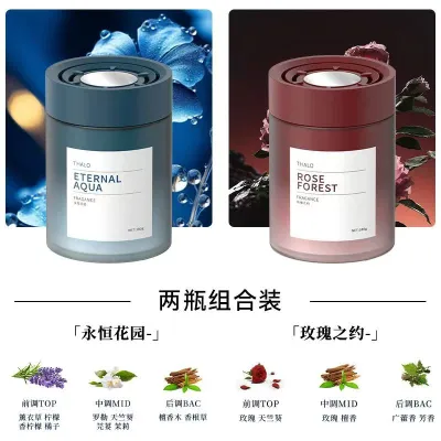 Car Solid Perfume Balm 100g🌿Luxury Aromatherapy Air Freshener for Car🚽Toilet🛏️Room Deodorizer