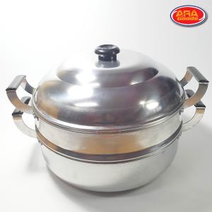 ซึ้ง ซึ้งอลูมิเนียม หม้อนึ่งอลูมิเนียม ซึ้งนึง หม้อนึ่ง ตราอูฐ อย่างหนา (ขนาด 28 cm.) สำหรับนึ่งอาหาร AraGoodsมาเอง