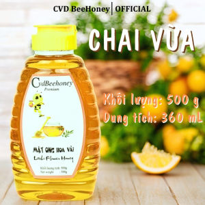 Mật ong nguyên chất hoa Vải mật ong tự nhiên 100% tăng sức đề kháng giảm ho mật ong CvdBeehoney