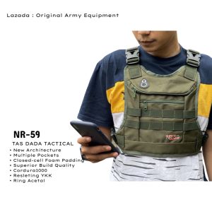 TAS DADA PRIA ORIGINAL NR-59 GREEN ARMY ORIGINAL ARMY EQUIPMENT