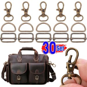 【🔥30PCS hot】Adjuster Buckle Belt Key Chain Slide Buckle Middle Center Bar for Bag Strap Belt Webbing and Leather Strap Making