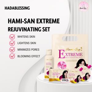 Hamisan by Jolina Extreme Rejuvenating Kit Brightening Pore Minimizing & Glass Skin Skincare Set