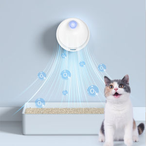 Electric Pet Deodorant Box Cat Odor Purifier Smart Litter Air Purifier Deodorizer Machine
