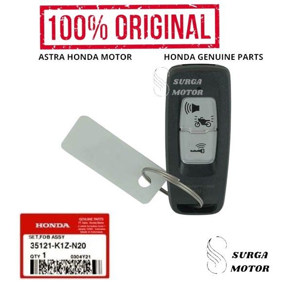 Pcx Remote Kunci Kontak Remote FOB Honda PCX 160 PCX160 2020 2021 2022 Smart Key ...