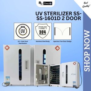 UV Sterilizer – Dual Door Multi-Layer Cabinet for Baby Bottles & Accessories