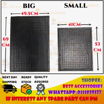 THICK CAR MAT RUBBER CARPET FLOOR MAT BIG SMALL SIZE LORRY HOME TRUCK MUDFLAP 4X4 (16”x21” 19.5”x 27” )HIGH QUALITY