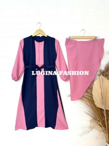 DRESS YUMNA ANAK UKURAN S M L XL