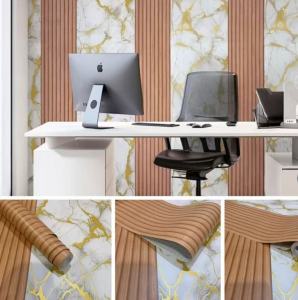 kkl store Wallpaper 10Mx45CM PVC Self adhesive Waterproof Brick Wall Wallpaper Home Decor Wall Covering For Living Room Bedroom Background Wall Stickers