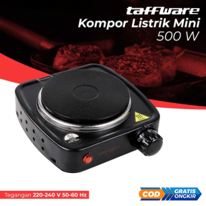 Taffware Kompor Listrik Mini Hot Plate Cooking 500 W - DLD-101B