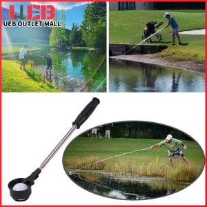 Steel Telescopic Golf Ball Picker 8 Sections for Easy Retrieval from Water Essential for Golf Training