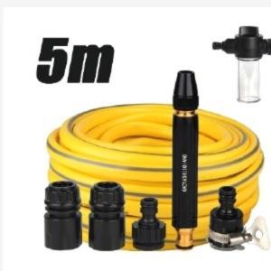 NUVOX Water Jet High Pressure Portable Water Gun Spray Gun with 10 meter hose Car Wash Garden Hose Spray Gun Adjustable Watering Hose Nozzle Sprinkler For Home